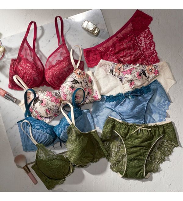 モテ谷間のもっちりコンフォートブラ＆ショーツ - ベルーナ【公式】