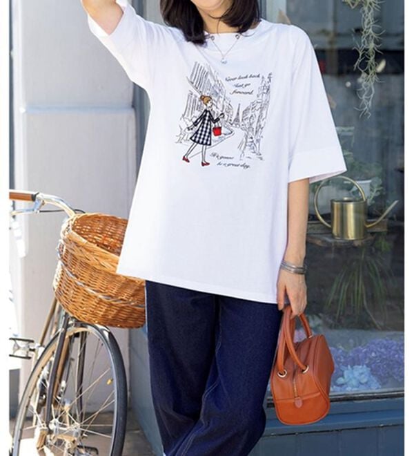 ルフラン（ルフラン）の「綿１００％こだわりプルオーバー（カットソー）」｜詳細画像