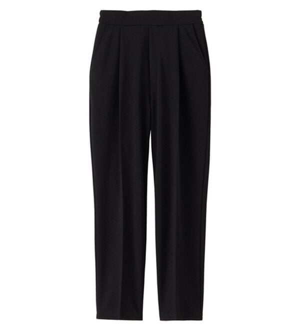 GeeRA（ジーラ）の「【２点セット】ニットツイードペプラムジャケットセットアップスーツ（パンツスーツ）」｜詳細画像