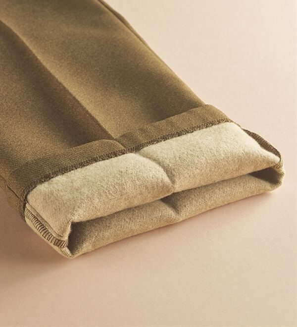 BELLUNA（ベルーナ）の「日本製サイズ満載　ふわふわ綿入りパンツ（フルレングスパンツ）」｜詳細画像