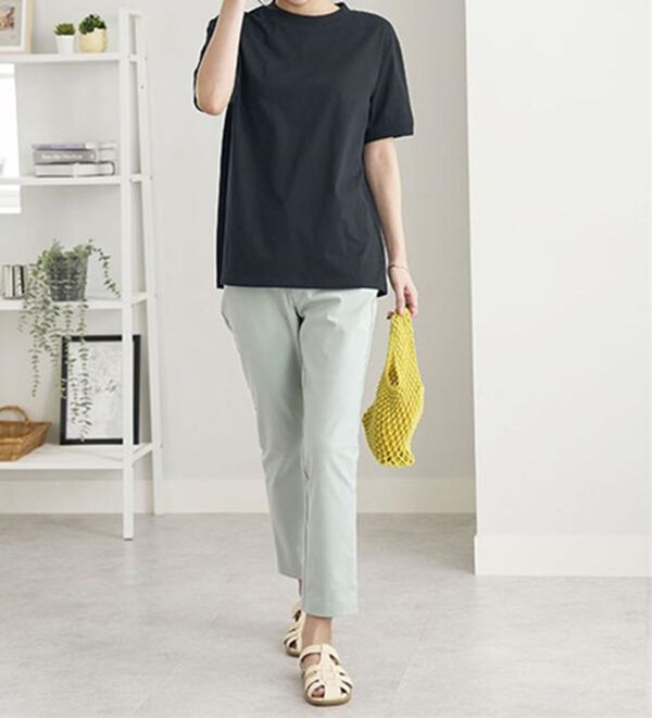 BELLUNA（ベルーナ）の「ヒンヤリ！綿１００％大人顔サマ見えＴシャツ（Tシャツ）」｜詳細画像