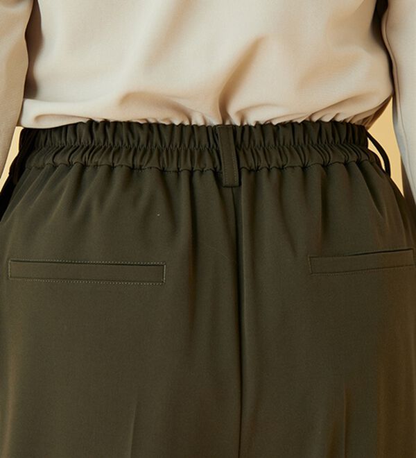 BELLUNA（ベルーナ）の「サマ見え！美脚タック使いワイドパンツ（ワイドパンツ・ガウチョ）」｜詳細画像