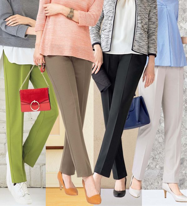 4本組】手抜きに見せない＊美イージーパンツ - ベルーナ【公式】 