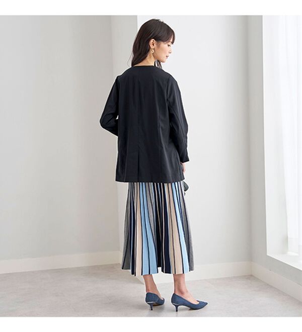 BELLUNA（ベルーナ）の「【４点セット】＜５つのラクが嬉しい！＞洗える！ストレッチ素材４点セットスーツ（その他スーツ）」｜詳細画像