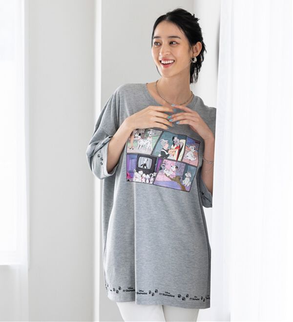 「＜Ｄｉｓｎｅｙ＞ディズニー映画ＰＨＯＴＯ風Ｔシャツ（チュニック）」｜詳細画像