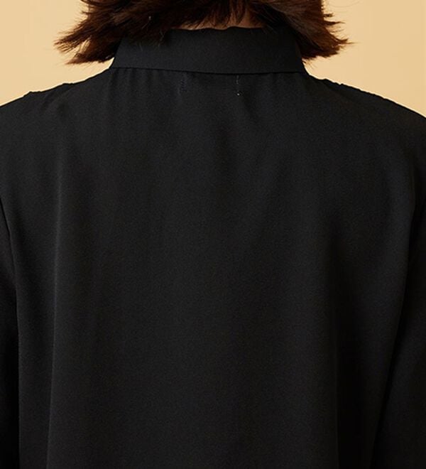 BELLUNA（ベルーナ）の「【Ｌａｇｒｉｌｕａ】配色ライン使いプリーツブラウス（ブラウス）」｜詳細画像