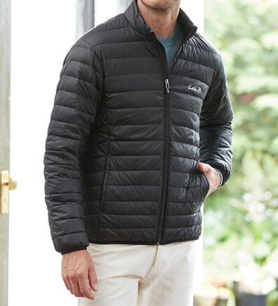 「＜アーノルド　パーマー＞ポケッタブルダウンジャケット（メンズブルゾン）」