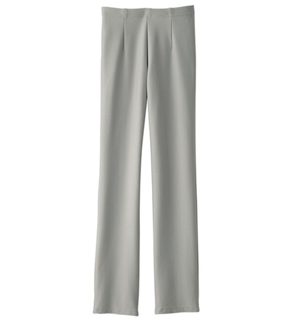 BELLUNA（ベルーナ）の「すっきり暖かストレッチスリムパンツ（フルレングスパンツ）」｜ライトグレー