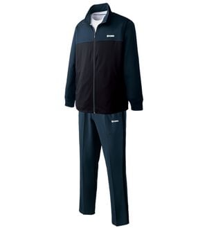 「＜ケー・スイス＞配色ＵＶジャージ上下セット（メンズゴルフウェア）」｜ネイビーセット
