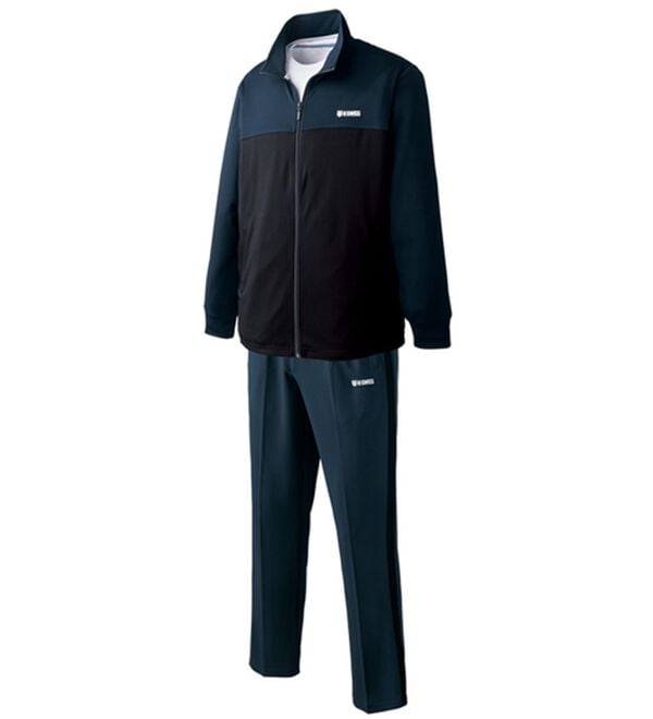 「＜ケー・スイス＞配色ＵＶジャージ上下セット（メンズゴルフウェア）」｜ネイビーセット