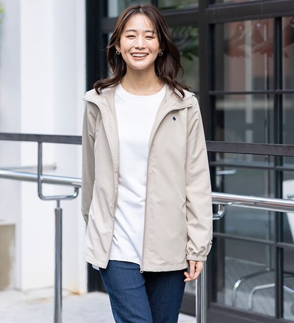 BELLUNA（ベルーナ）の「【ＰＯＬＯ　ＢＣＳ】はっ水素材ウォーキングブルゾン（ブルゾン）」｜詳細画像