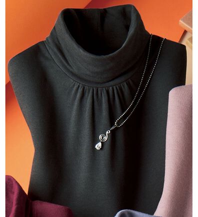 ルフラン（ルフラン）の「ぬくもりのテンセル（ＴＭ）繊維&times;ウールプルオーバー（カットソー）」