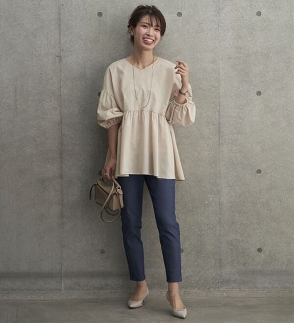 BELLUNA（ベルーナ）の「ペプラムチュニック（チュニック）」｜詳細画像