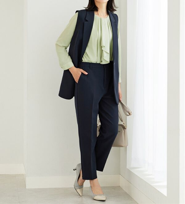 BELLUNA（ベルーナ）の「＜セレモニースタイル＞ボウタイデザインブラウス（ブラウス）」｜詳細画像