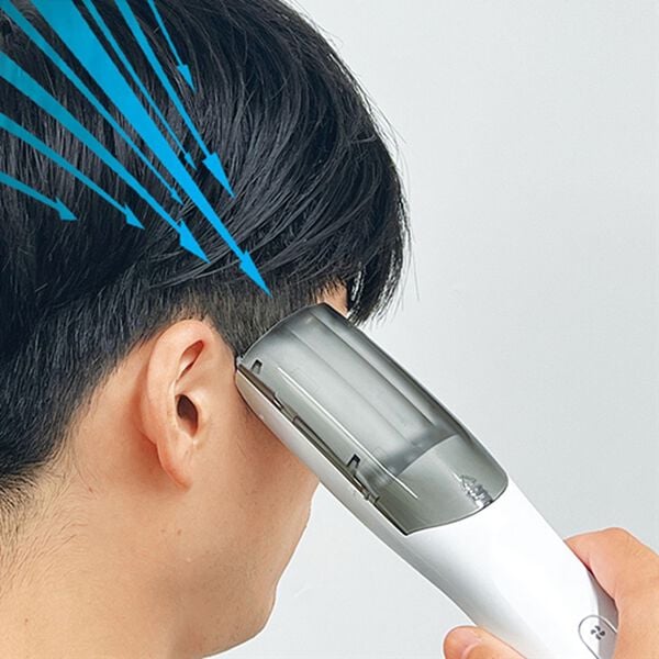 「吸引できる電動バリカン（その他美容・健康機器）」｜詳細画像