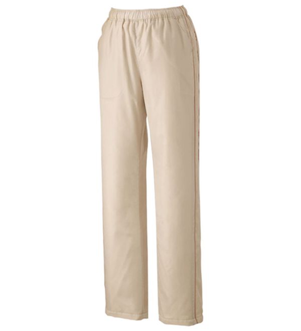 BELLUNA（ベルーナ）の「はっ水加工裏フリースあったかパンツ（フルレングスパンツ）」｜ライトグレー