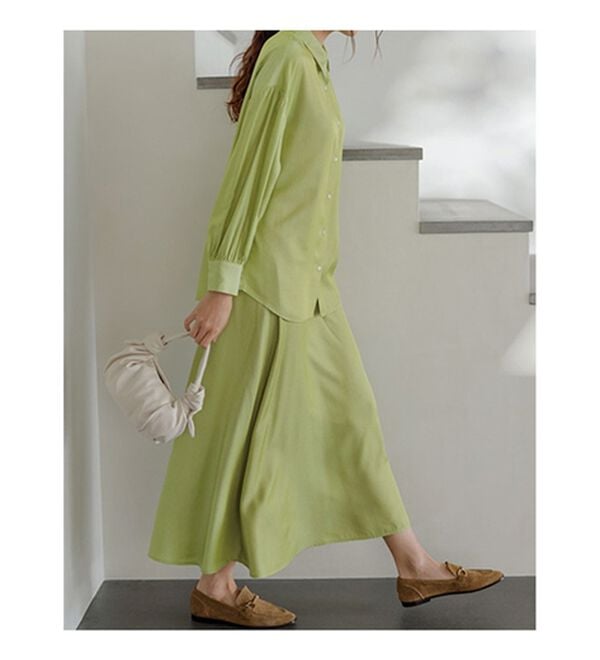 RANAN（ラナン）の「カラーシャンブレーセットアップ（セットアップ）」｜詳細画像