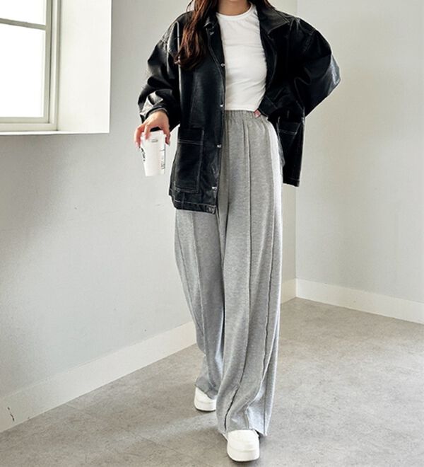 GeeRA（ジーラ）の「フロントラインスウェットパンツ（フルレングスパンツ）」｜詳細画像