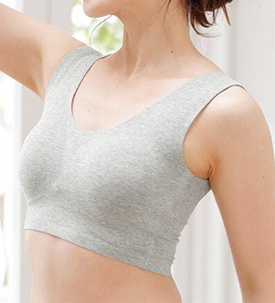 LAVIENNE（ラヴィエンヌ）の「【綿９５％＆縫い目ゼロ】締め付けにくいスーピタブラ・ショーツ（別売）（ブラジャー）」