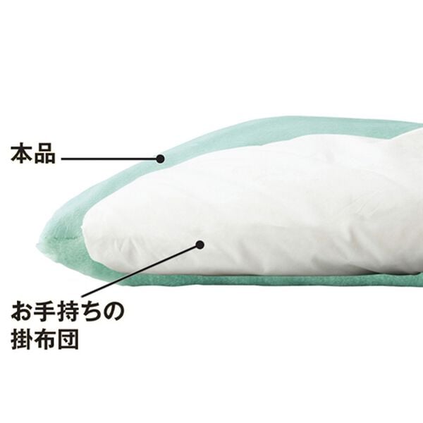 「掛布団カバーになる蓄熱フランネル毛布（敷パッド）」｜詳細画像
