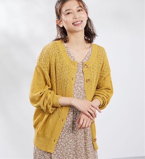 カーデガン　アライヴン インヴェル　新品 ⭐︎新品未使用⭐︎ インヴェル INVEL アライブン ALIVEN カーディガン