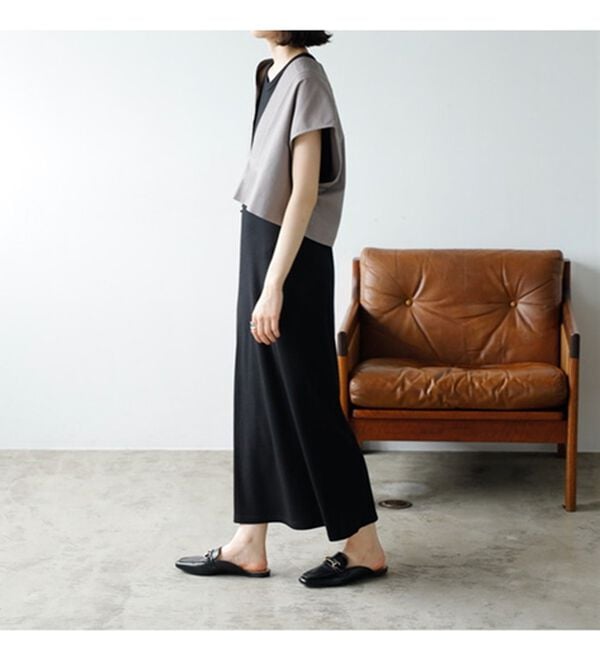 GeeRA（ジーラ）の「アメスリリブワンピ＆ベストセット（カットソーワンピース）」｜詳細画像