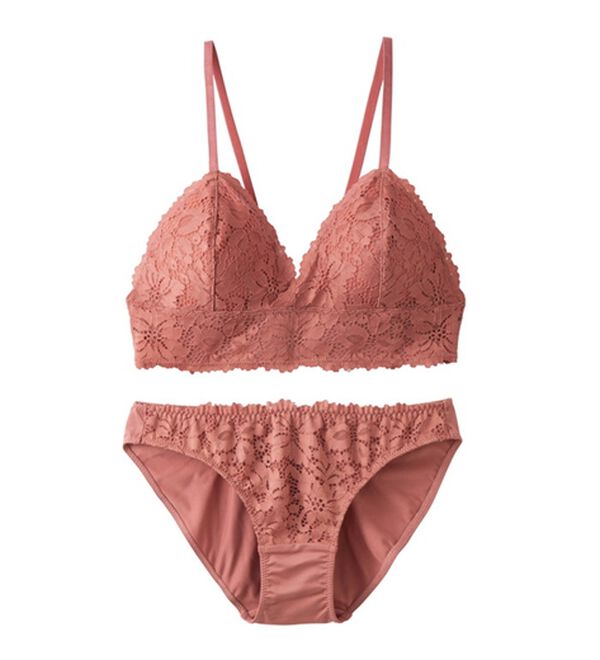 YU'NOW（ユナウ）の「レーシーブラレット＆ショーツセット（ブラジャー＆ショーツセット）」｜詳細画像