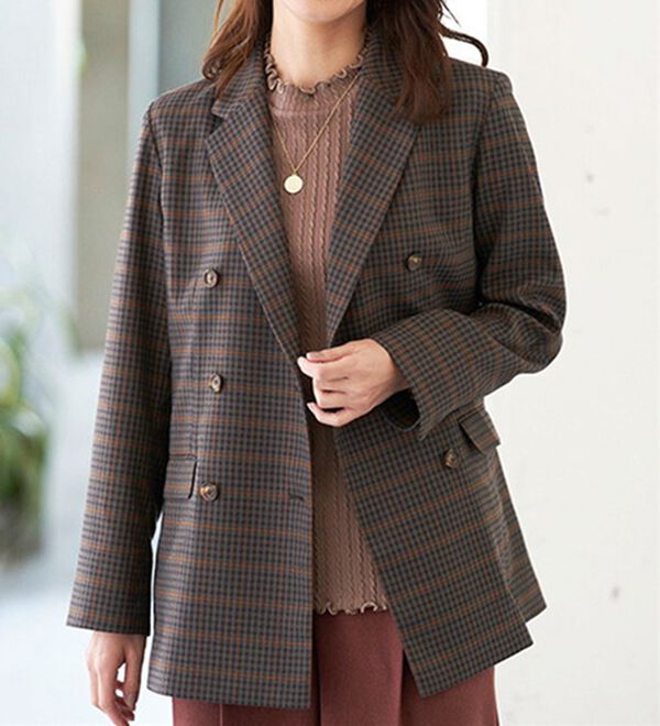 BELLUNA（ベルーナ）の「フリル衿ジャカードプルオーバー（カットソー）」｜詳細画像