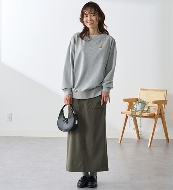 BELLUNA（ベルーナ）の「走れるタイトスカート（ロングスカート）」｜詳細画像