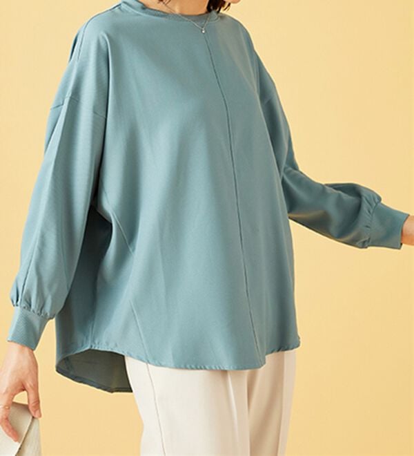 BELLUNA（ベルーナ）の「きれい見えドルマンプルオーバー（カットソー）」｜詳細画像