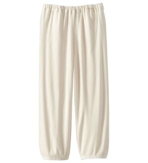 BELLUNA（ベルーナ）の「あったか吸湿発熱素材！ワイドパンツの下にはくぺチパンツ（スパッツ・レギンス）」｜オフ白