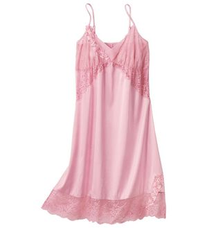 LAVIENNE（ラヴィエンヌ）の「【ラヴィモア】ときめき気分のスリップ（スリップ・ペチコート）」｜ピンク