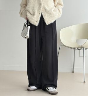 GeeRA（ジーラ）の「フロントラインスウェットパンツ（フルレングスパンツ）」｜ブラック