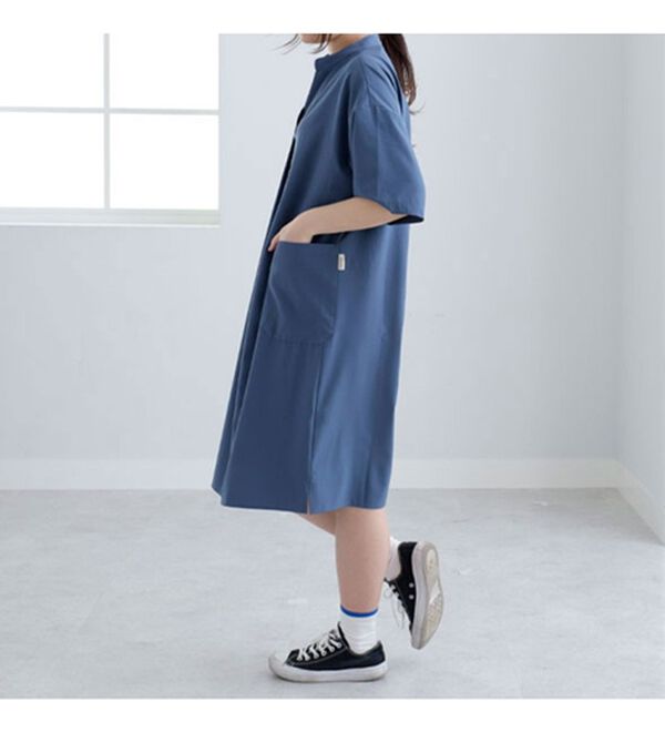 BELLUNA（ベルーナ）の「＜ｓｏｒａｆｕｋｕ＞はっ水加工ポケット使いワンピース（その他ワンピース）」｜詳細画像