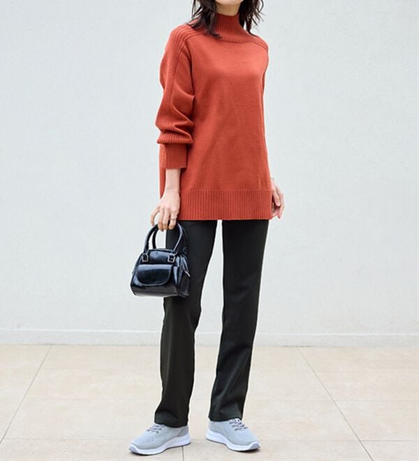 BELLUNA（ベルーナ）の「手を使わずに履けるニットスニーカー（スニーカー）」｜詳細画像