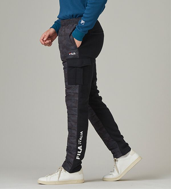 「＜フィラ＞ハイブリッドダウンカーゴパンツ（メンズフルレングスパンツ）」｜詳細画像