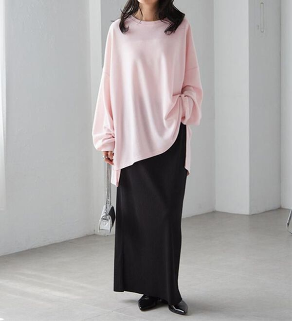 RANAN（ラナン）の「オーバーサイズスウェットＴ（カットソー）」｜詳細画像