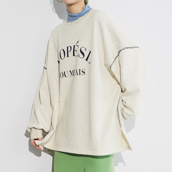 ビッグカレッジロゴスウェット - ベルーナ【公式】