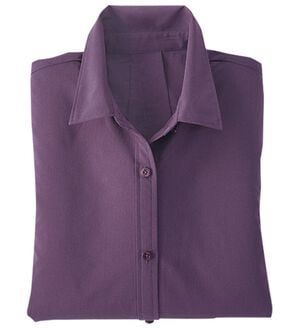 BELLUNA（ベルーナ）の「＜ＳＯＬＯＴＥＸ（Ｒ）＞ストレッチビッグシャツ（シャツ）」｜ディープパープル