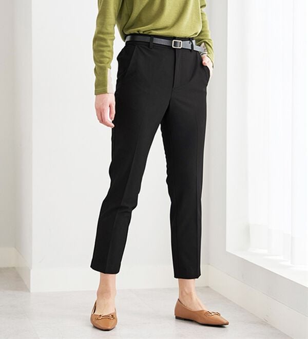 BELLUNA（ベルーナ）の「サマ見え！美脚テーパードパンツ（テーパードパンツ）」｜詳細画像