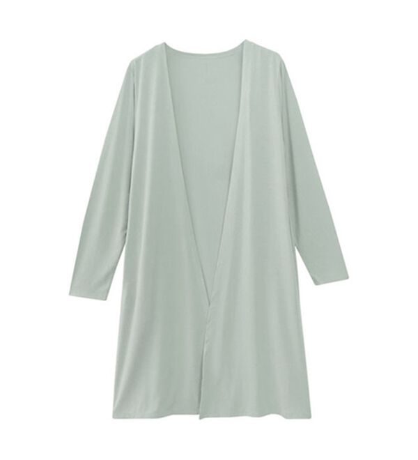 Pierrot（ピエロ）の「【Ｍ～３Ｌ】【選べる２丈】接触冷感トッパーカーディガン（その他カーディガン）」｜詳細画像