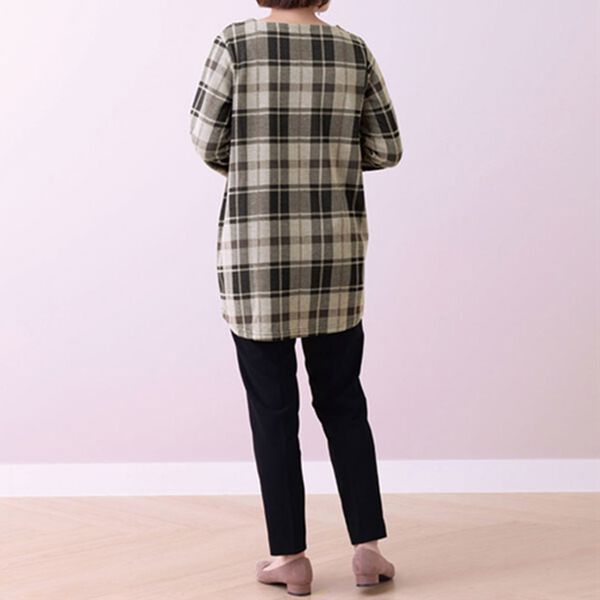 BELLUNA（ベルーナ）の「ジャカード素材ポケットデザインチュニック（チュニック）」｜詳細画像