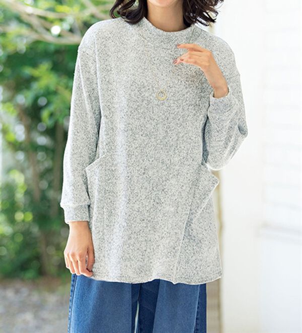 ルフラン（ルフラン）の「【４色組】軽やかぽっかぽかニットみたいなトレーナー（トレーナー・スウェット）」｜詳細画像