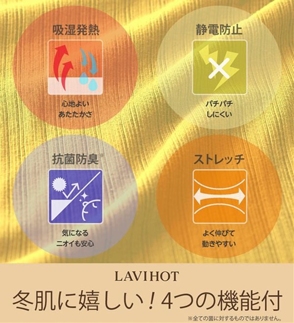 LAVIENNE（ラヴィエンヌ）の「着回し力抜群！綿１００％着映えリブインナー（肌着・インナーウェア）」｜詳細画像