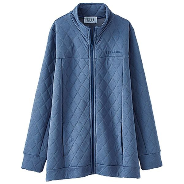 BELLUNA（ベルーナ）の「＜ＥＬＬＥ　Ａｃｔｉｖｅ＞ダイヤ柄ジャカードキルトブルゾン（ブルゾン）」｜詳細画像