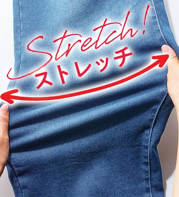 ルフラン（ルフラン）の「【２本組】ボタンデニムパンツ＜フォルーテ＞（ワイドパンツ・ガウチョ）」｜詳細画像