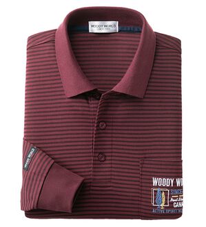 「≪ＴＶ限定★≫ＥＶＥＲＹＤＡＹ長袖ブランドポロシャツ（メンズポロシャツ）」｜ワイン