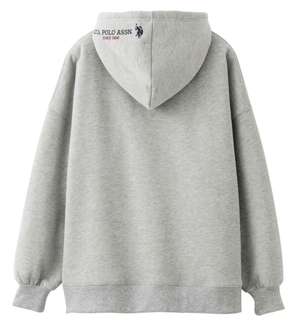 GeeRA（ジーラ）の「【U.S. POLO ASSN.】フード刺繍裏起毛パーカー（パーカー）」｜詳細画像
