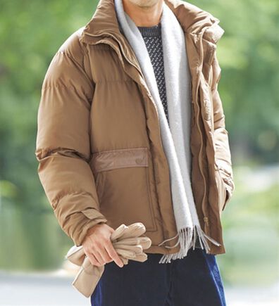 「ボリュームパデットジャケット（メンズジャケット）」