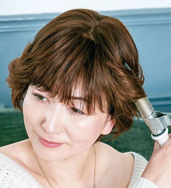 「人毛１００％白髪隠しウィッグセット（ウィッグ・ヘアピース・エクステ）」｜詳細画像